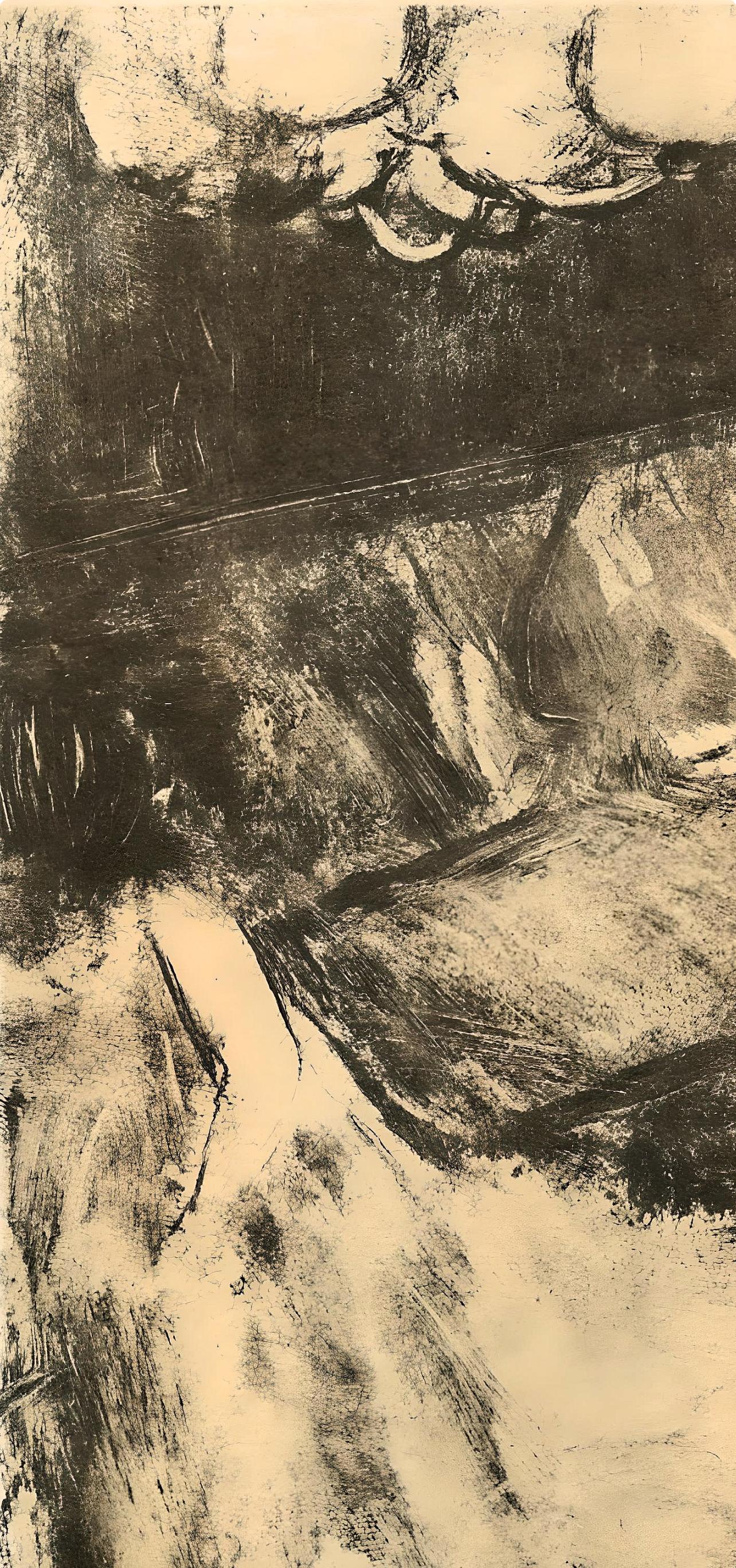 Degas, Le Divan, Les Monotypes (nach) – Print von Edgar Degas