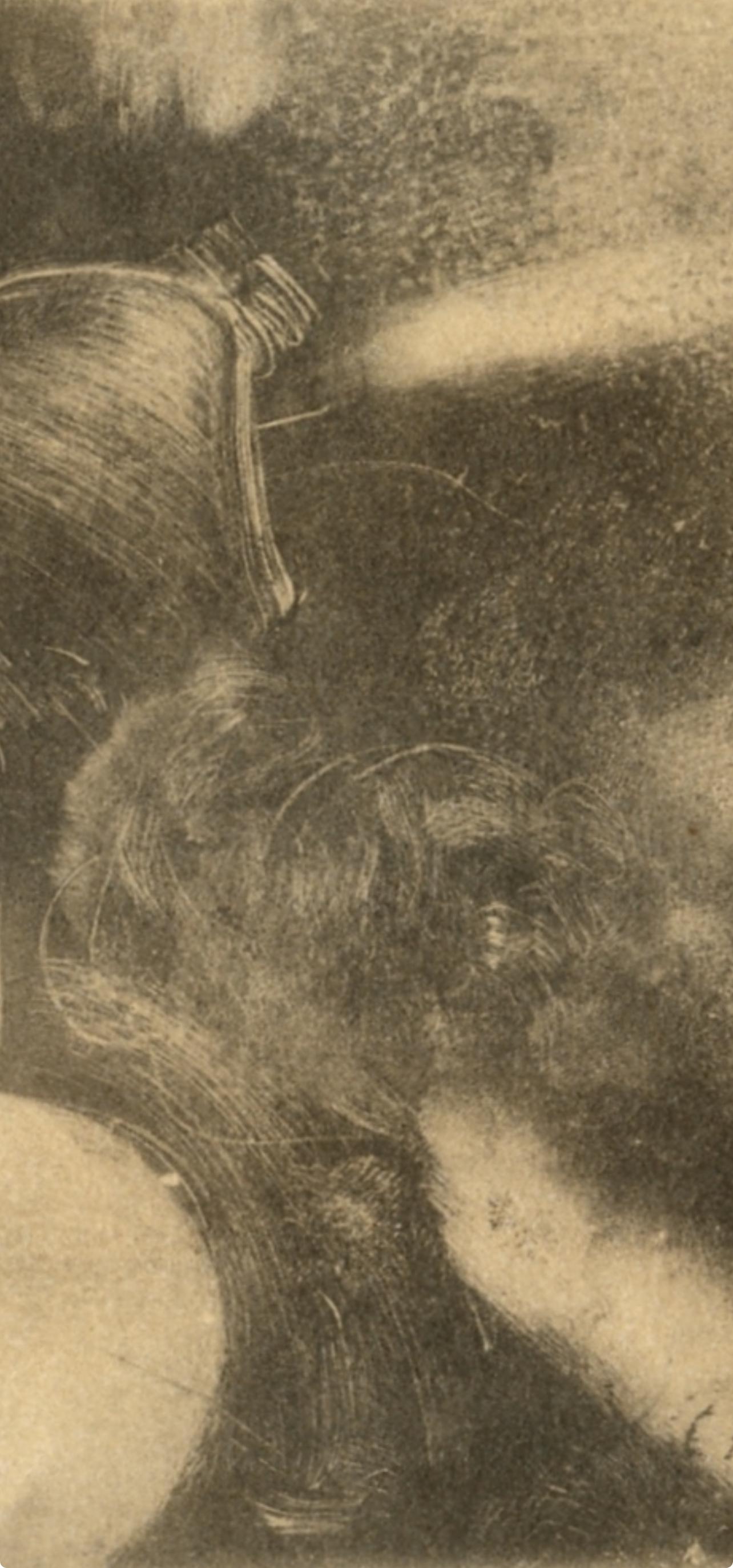 Degas, Nu couche, Monotipos de E. Degas (después de) - Print de Edgar Degas