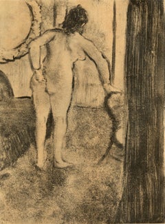 Dega, Nu debout, E. Degas Monotipi (dopo)