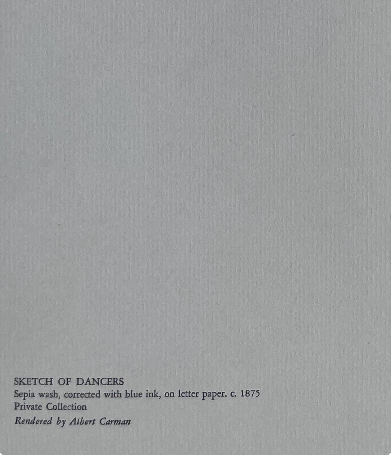 Degas, Sketch of Dancers, Ten Ballet Sketches (after) For Sale 1