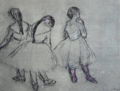 Degas, Drei Tänzer, Zehn Ballettskizzen (nach)