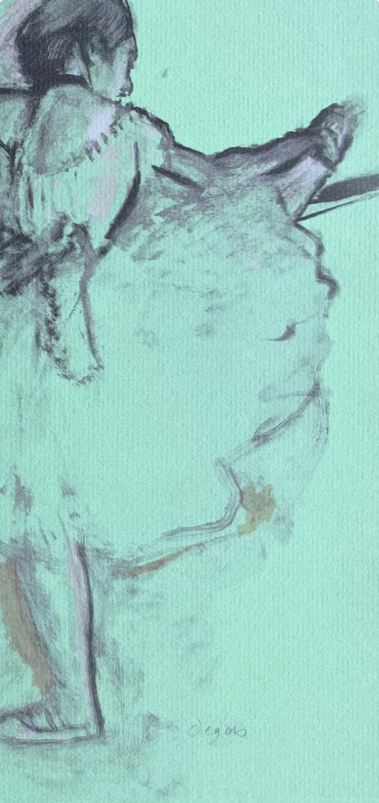 Edgar Degas, Dancer at the Barre, 1945 (after) For Sale 1