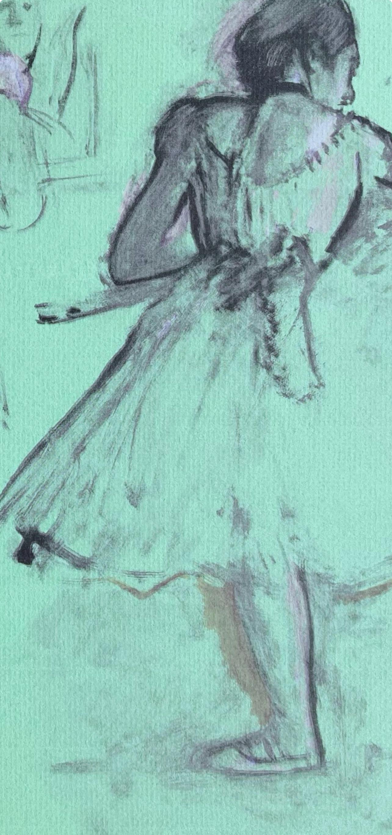 Edgar Degas, Dancer at the Barre, 1945 (after) For Sale 2