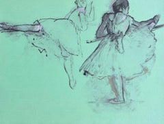 Edgar Degas, Dancer at the Barre, 1945 (after)