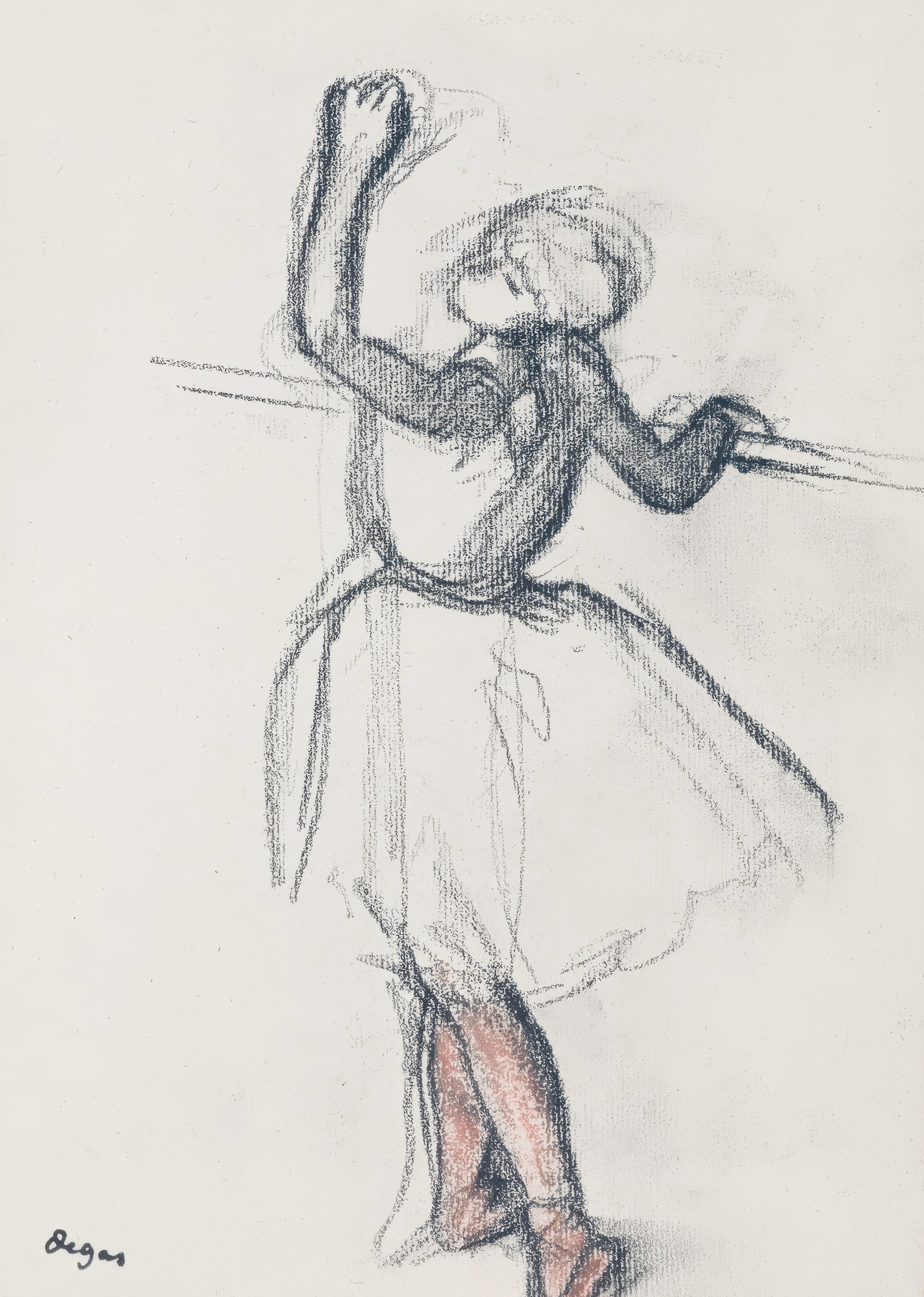 Edgar Degas, Dancer, from Dance Drawings, 1936 (after)