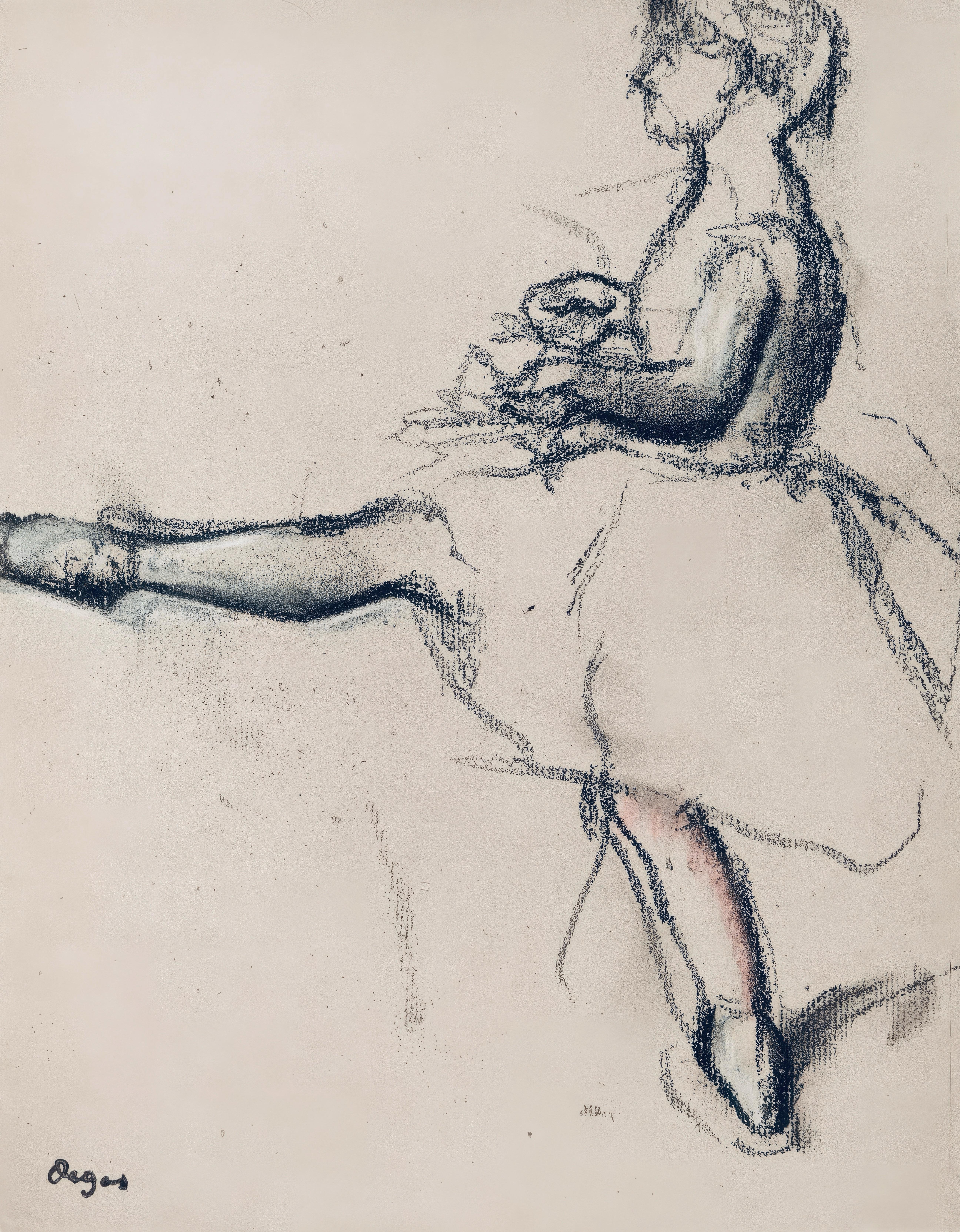 Edgar Degas, Dancer, from Dance Drawings, 1936 (after)
