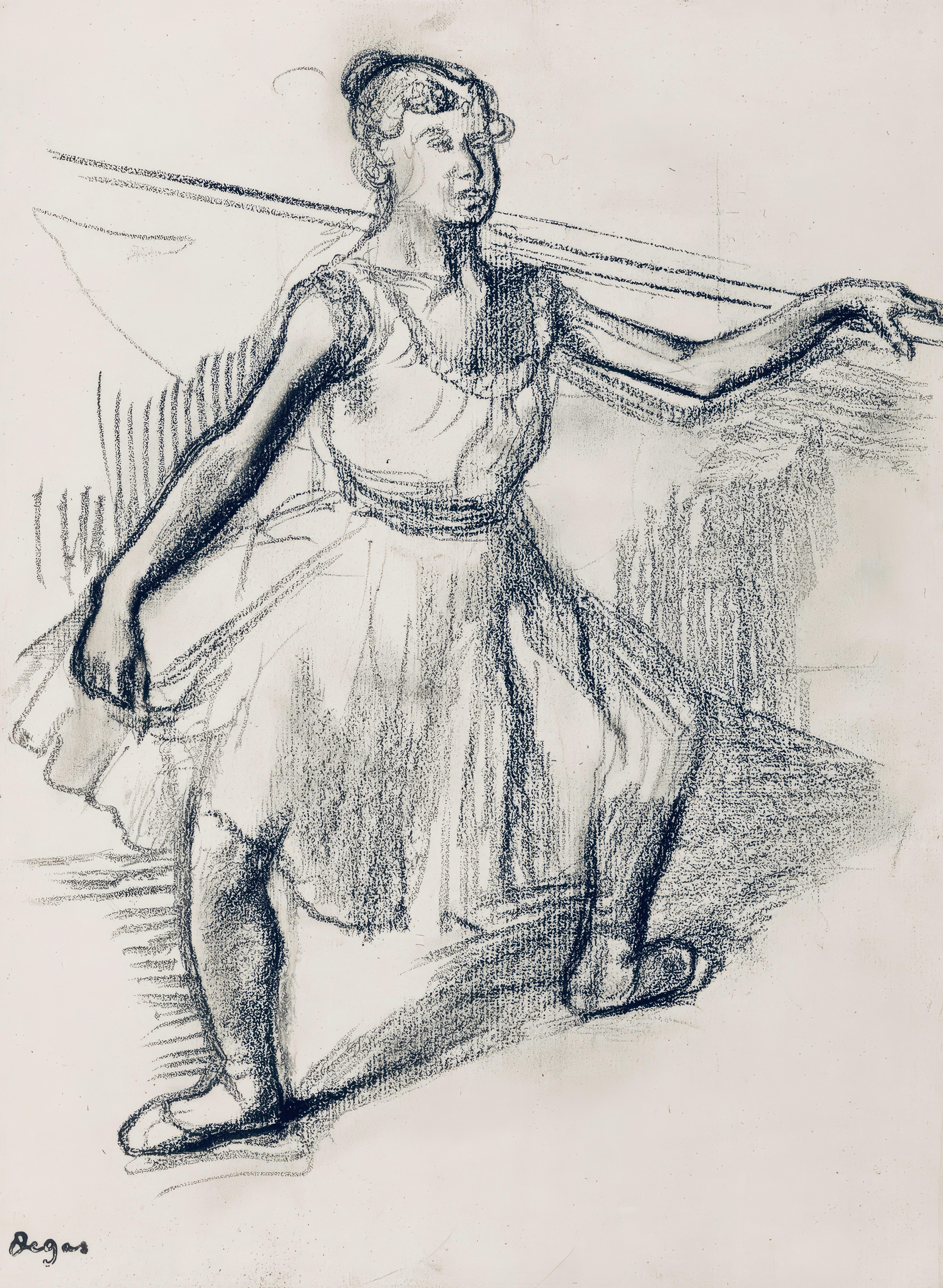 Edgar Degas, Dancer, from Dance Drawings, 1936 (after)