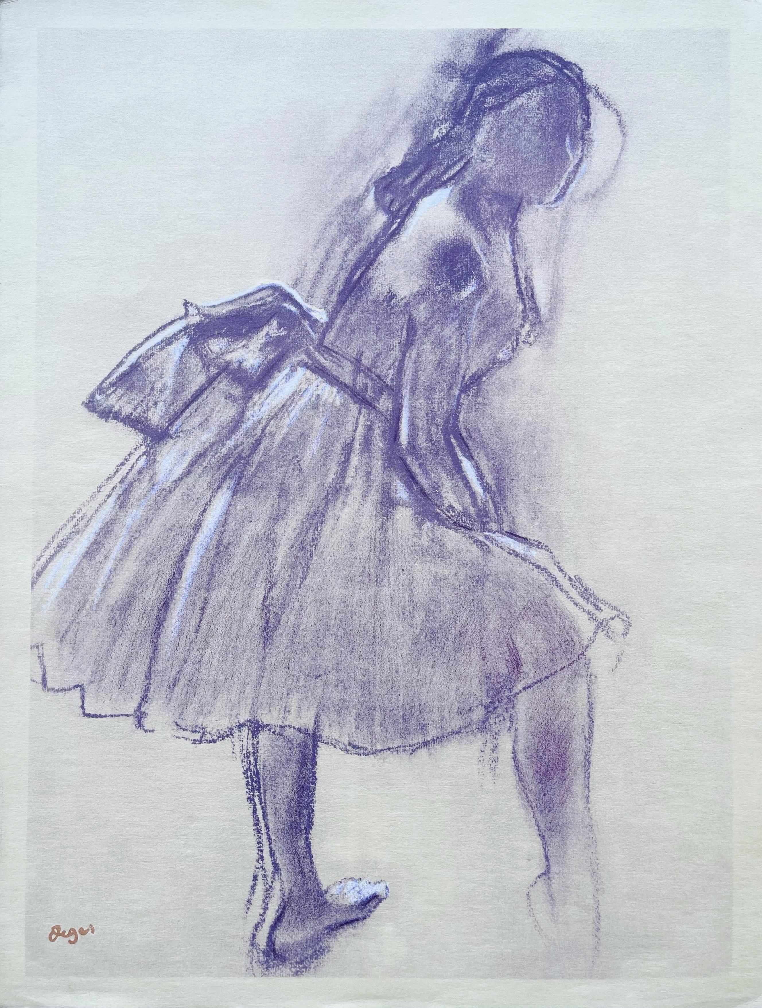 Edgar Degas, Dancer Standing in Profile, 1945 (after) For Sale 4