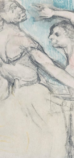Edgar Degas, Bailarinas en la ópera, de Dibujos de danza, 1936 (after)