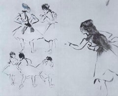 Edgar Degas, Sketch of Dancers, 1945 (after)