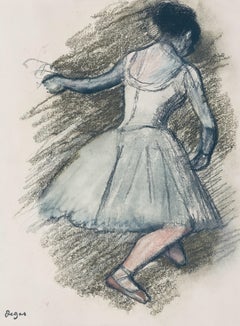 Edgar Degas, Spinning Dancer, from Dance Drawings, 1936 (after)