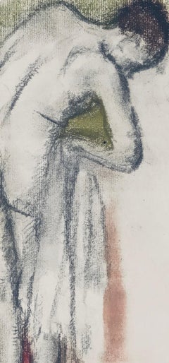 Edgar Degas, Nudo in piedi alla toilette, da Disegni di danza, 1936 (after) Edgar Degas