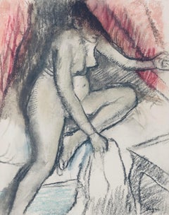 Edgar Degas, Estudio de un desnudo, de Dibujos de danza, 1936 (after)