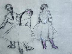 Edgar Degas, Three Dancers, 1945 (after)