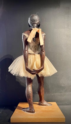Beautiful Bronze Dancer sculpture After Edgar Degas La Petite Danseuse de 14 Ans