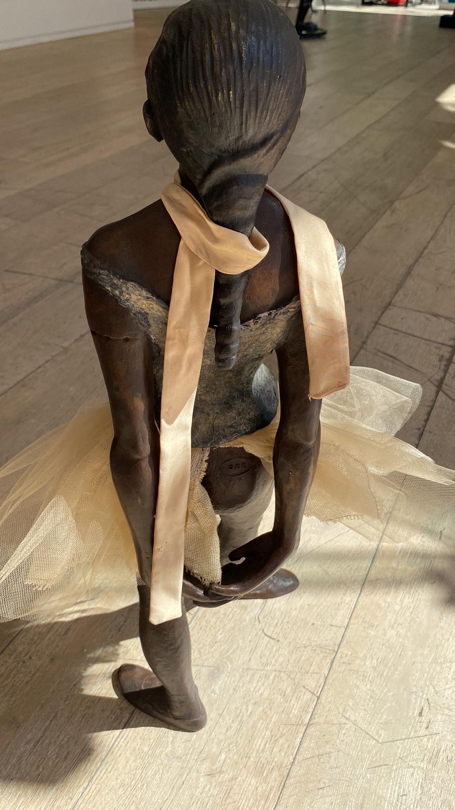 Beautiful Bronze Dancer sculpture After Edgar Degas La Petite Danseuse de 14 Ans For Sale 2