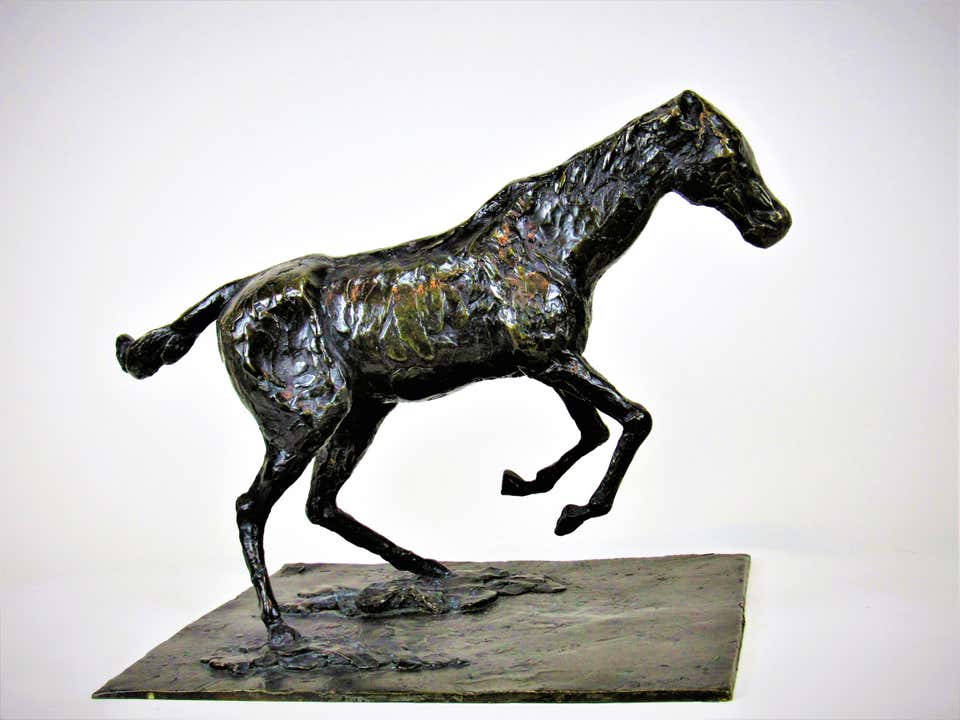 Edgard Degas: Horse Clearing an Obstacle (work 48 /certified by Comité Degas)