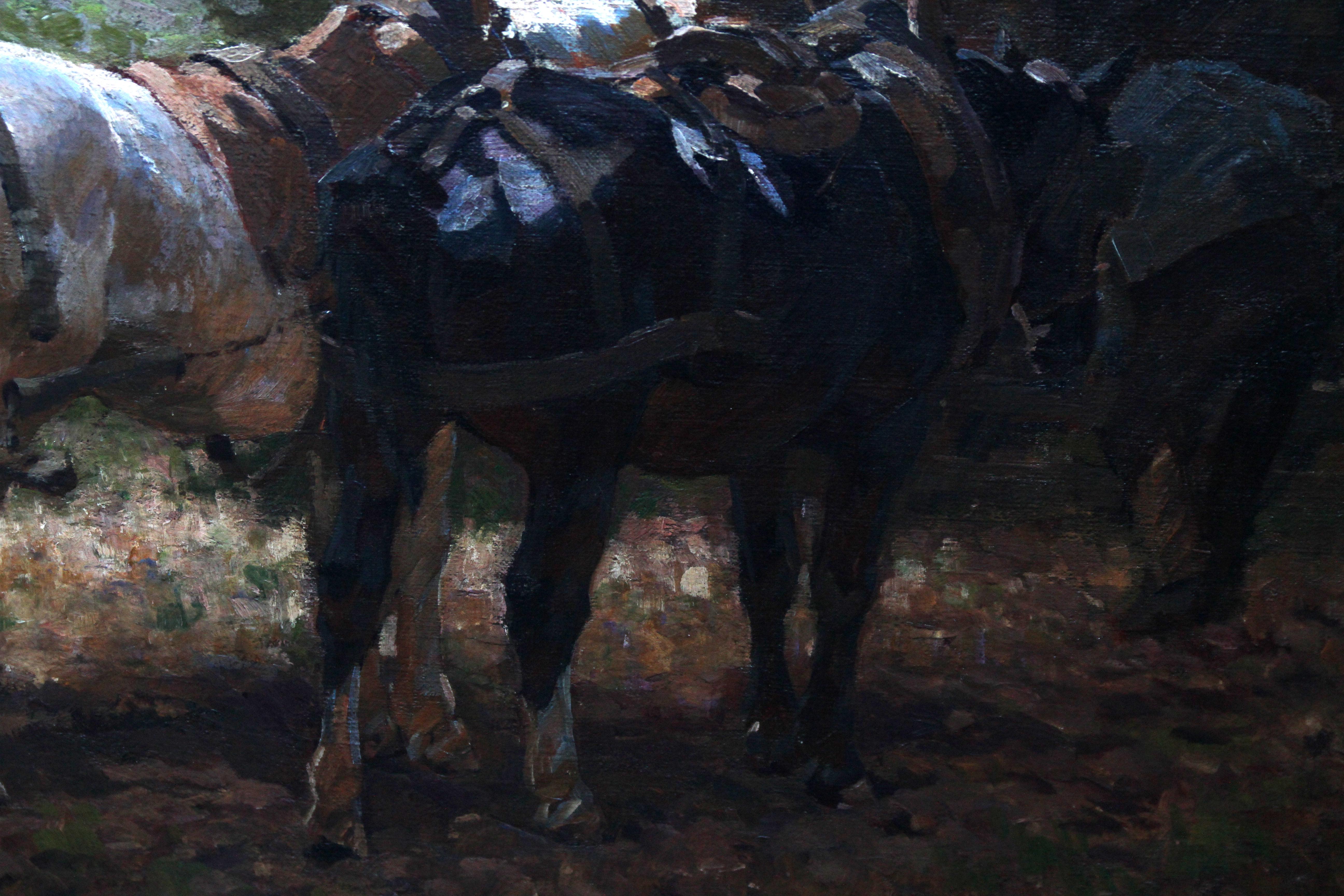 horse post impressionist