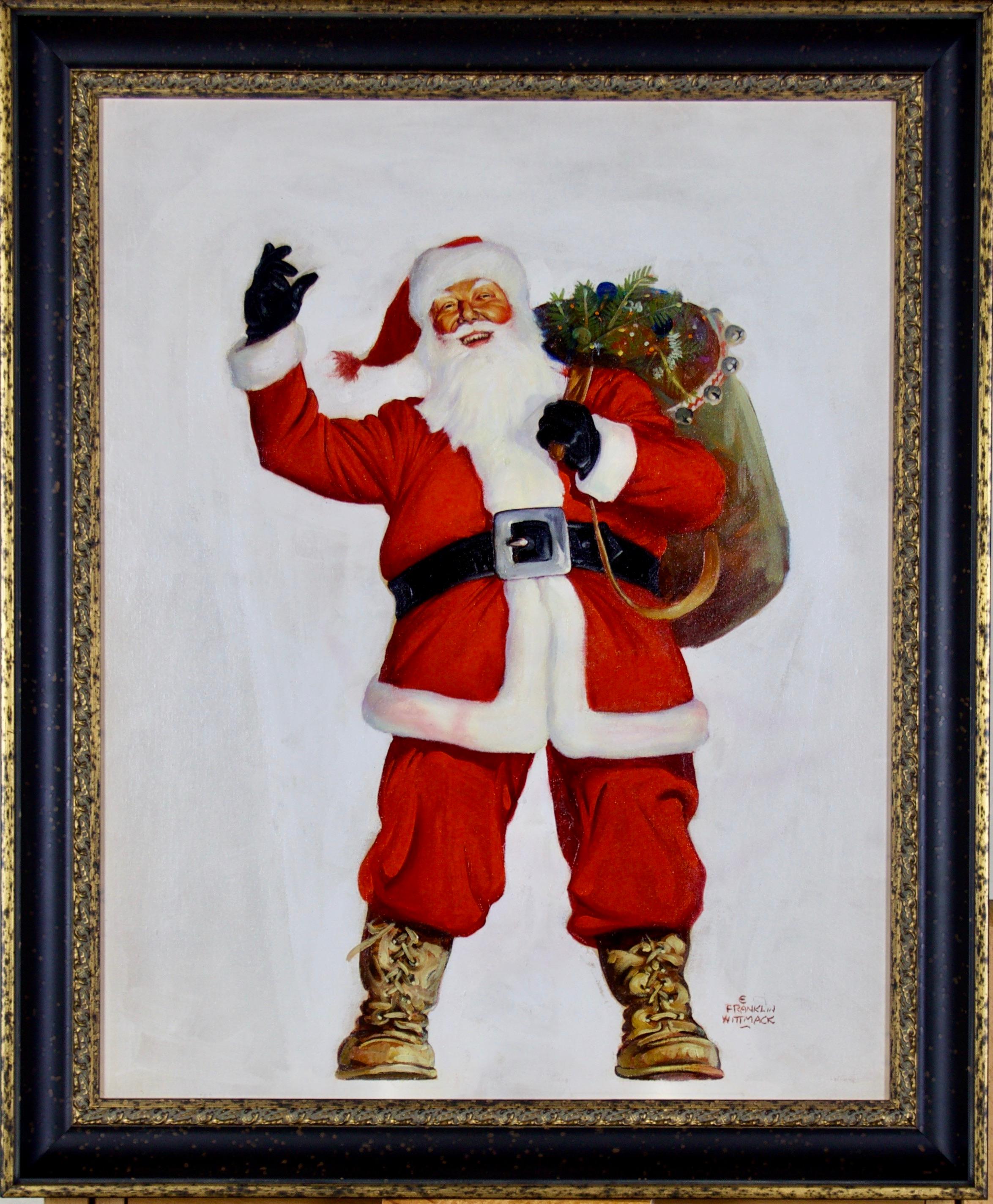 Santa - Painting by Edgar Franklin Wittmack