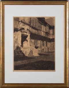 Edgar James Mayberry (1887-1964) - Signed Etching, St Williams College