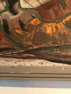 Edgar Kiechle #118 "Woman in Hammock" Painting