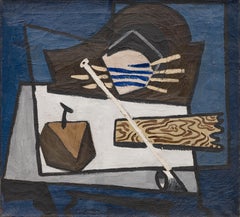 American Modern Still Life Painting, Still Life with Clay Pipe, c. 1935