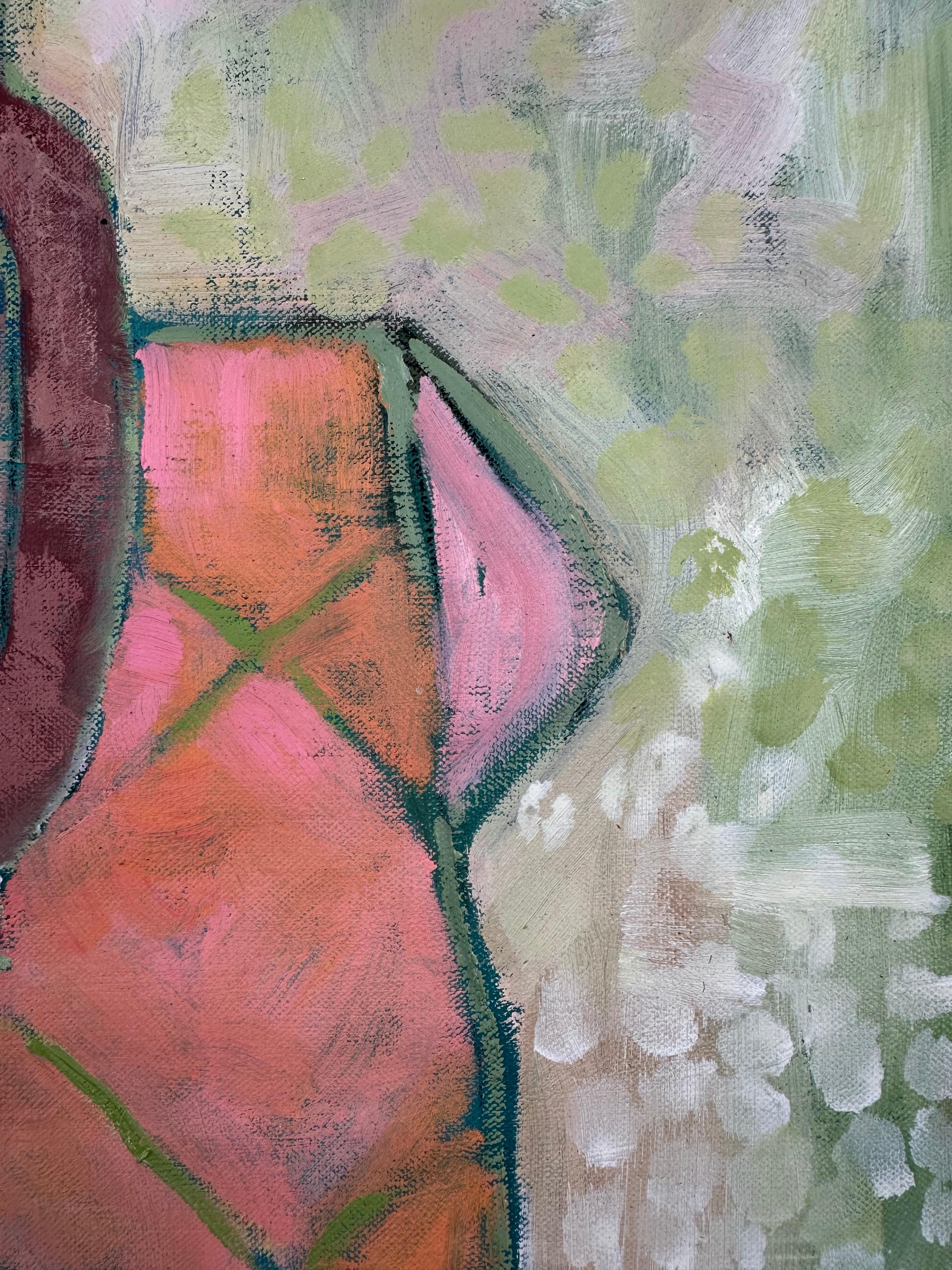 Nature morte florale avec coquillage en vente 2