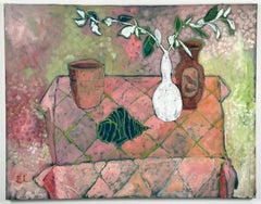 Floral Still Life with Shell