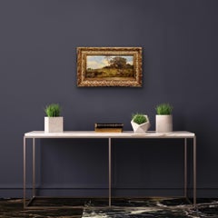 Quadro del XIX secolo "Homewards" nelle Highlands - pecore di campagna