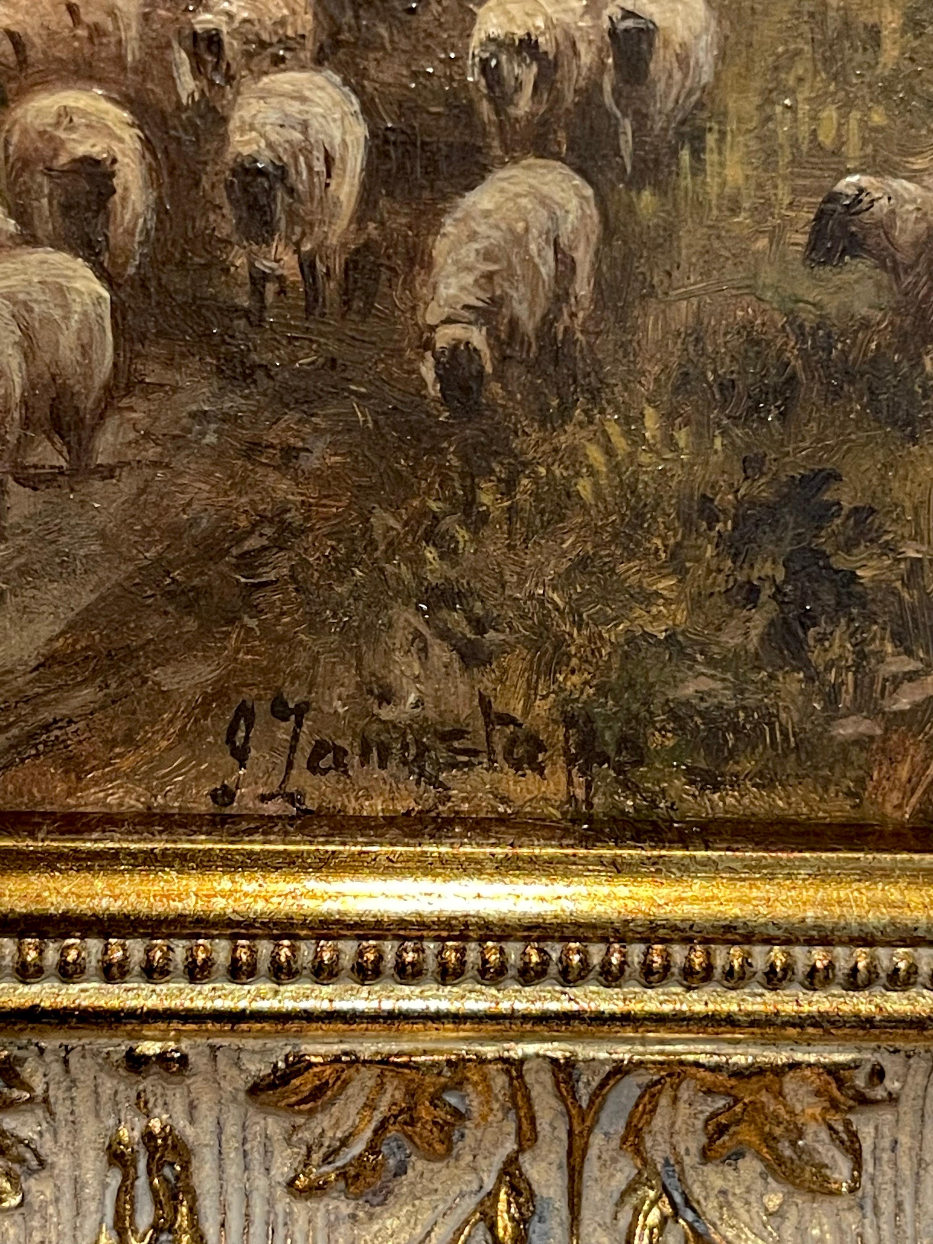 Quadro romantico del XIX secolo 
