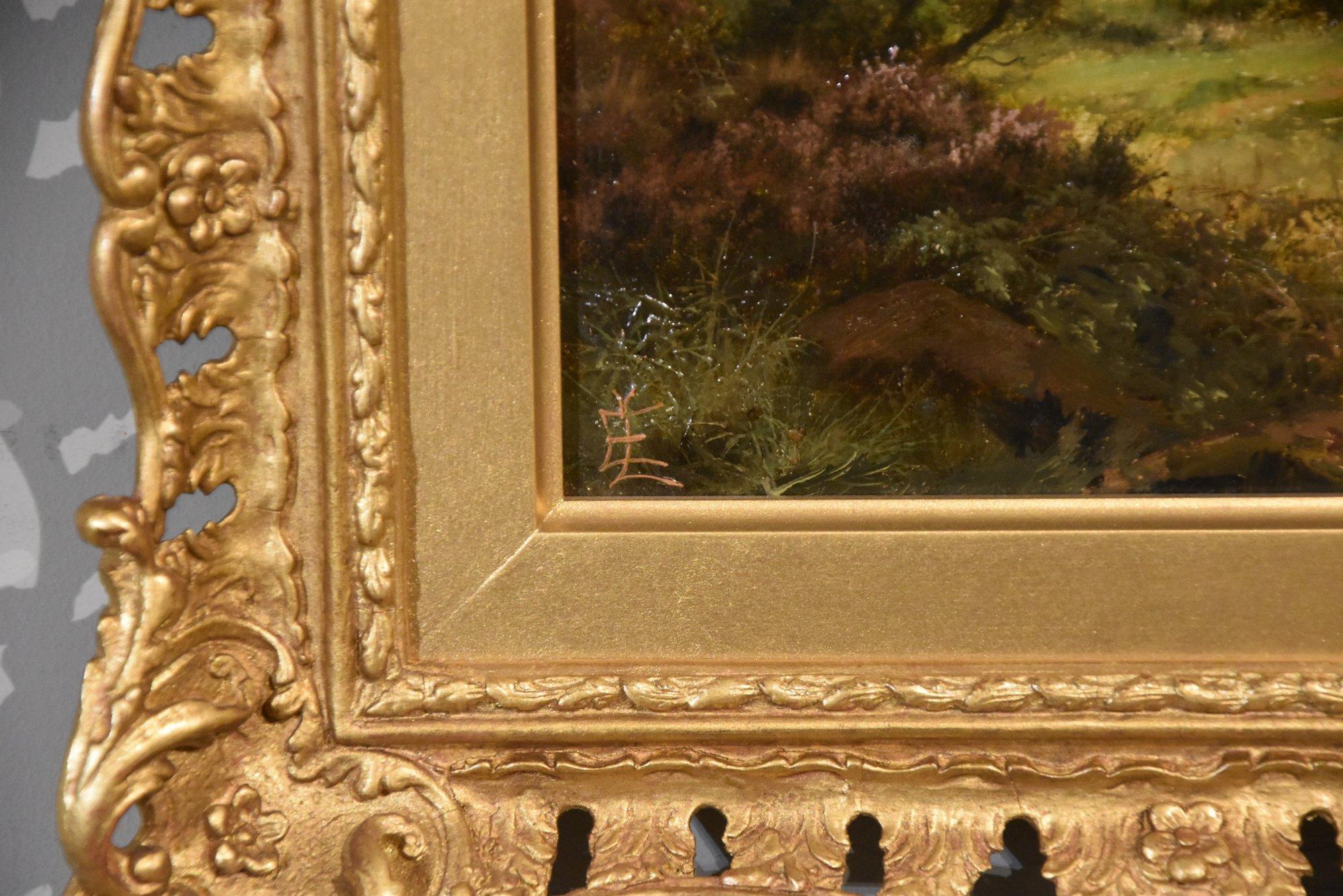 Pintura al óleo de Edgar Longstaffe 