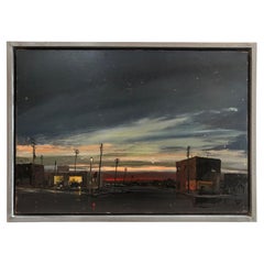 Edgar O. Kiechle, #309, "Dusk" Painting