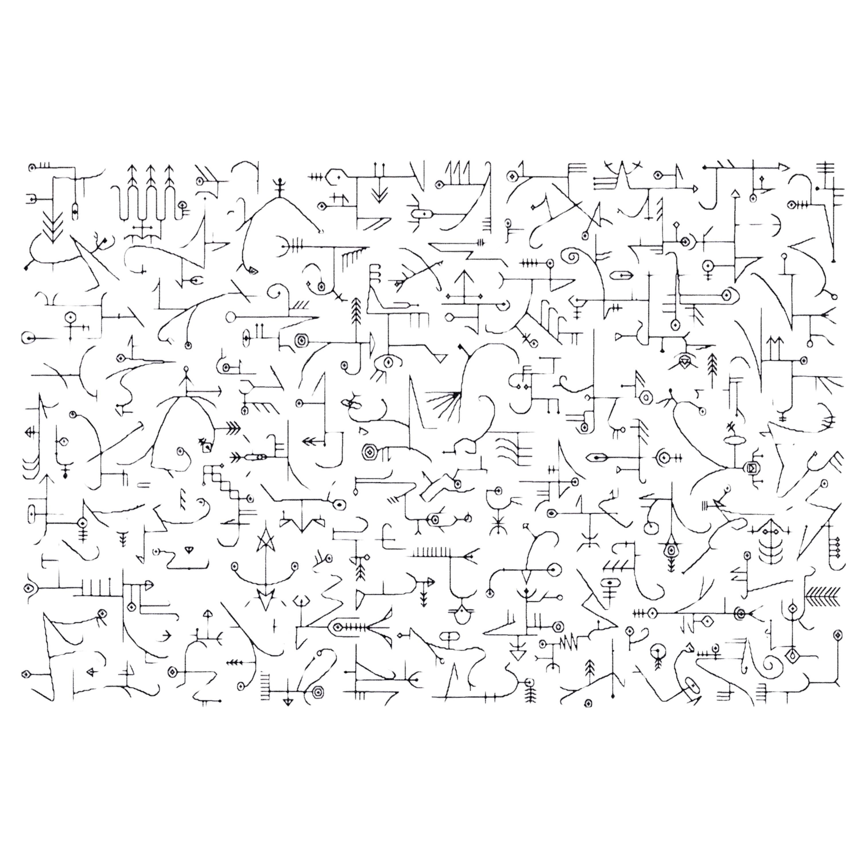 Edgar Orlanieta II - Ltd. Ed. Artistics Knots Rugs laine et soie noués à la main 6
x 4