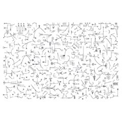 Edgar Orlanieta II - Ltd. Ed. Tappeto Artist in lana e seta annodato a mano 6' x 4'