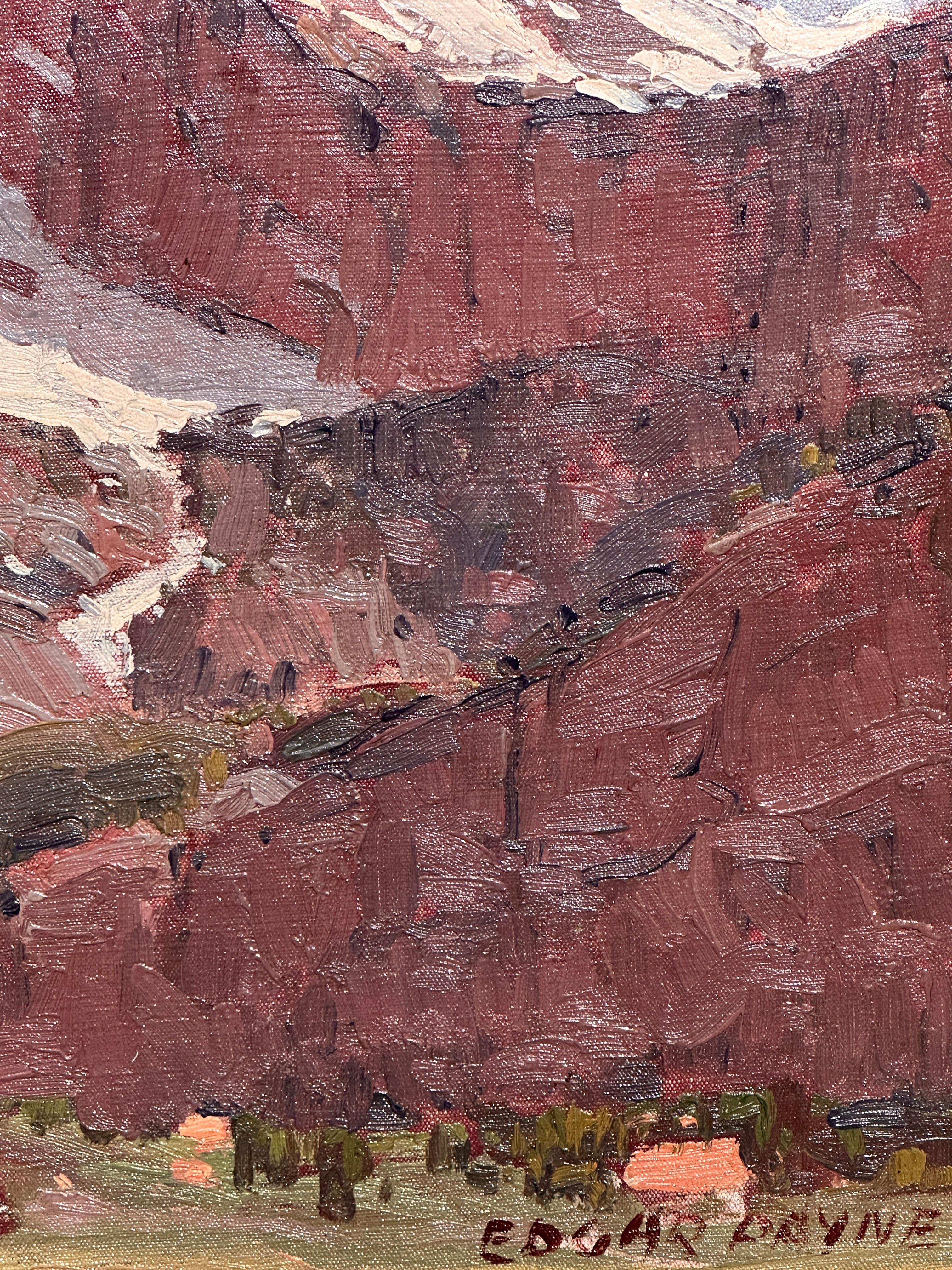 Edgar Payne Landscape Scene 