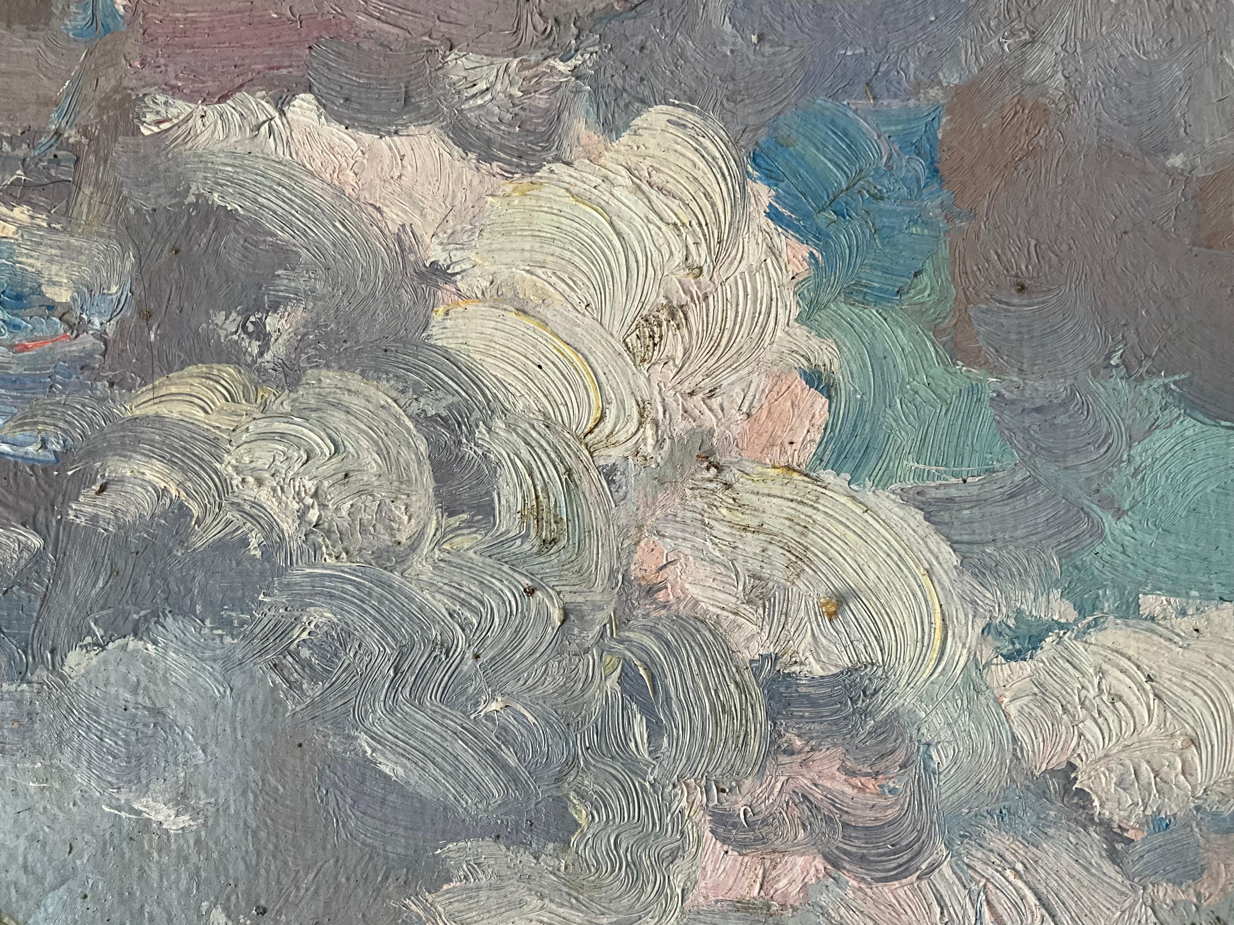 TORMENTA PASAJERA VERANO .EDAGAR VINTERS 1919 2014 IMPRESIONISTA LETÓN en venta 5