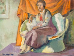 Edgar Yeager Escena interior figurativa