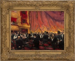 An Evening At The Opera By Edgard De Montzaigle