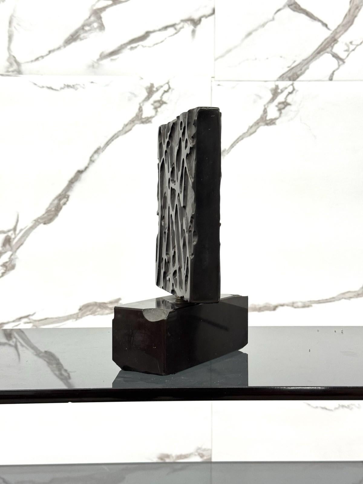 Edgardo Abbozzo Scultura Anni 70 Marmo Art Design in vendita 1