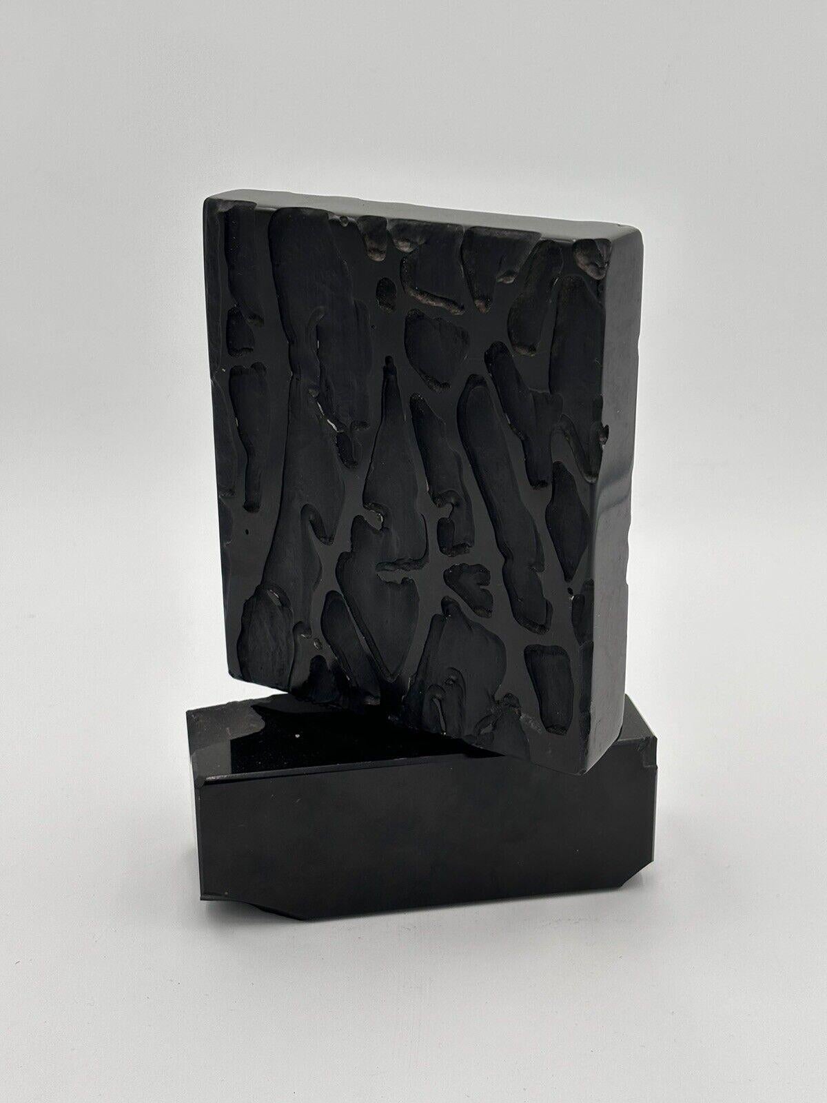 Edgardo Abbozzo Escultura 70s Vidrio Resina Arte Diseño Late 20th Century en venta