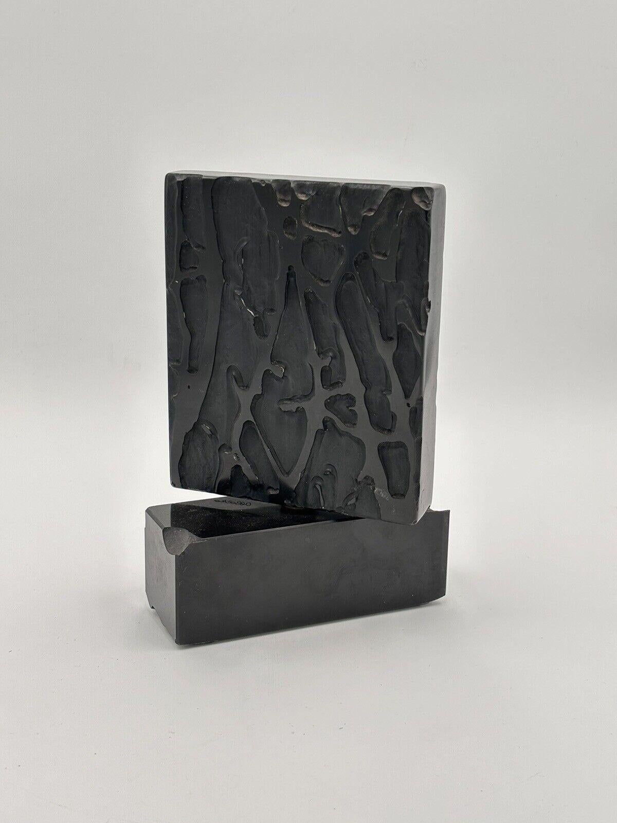 Edgardo Abbozzo Escultura 70s Vidrio Resina Arte Diseño en venta 2