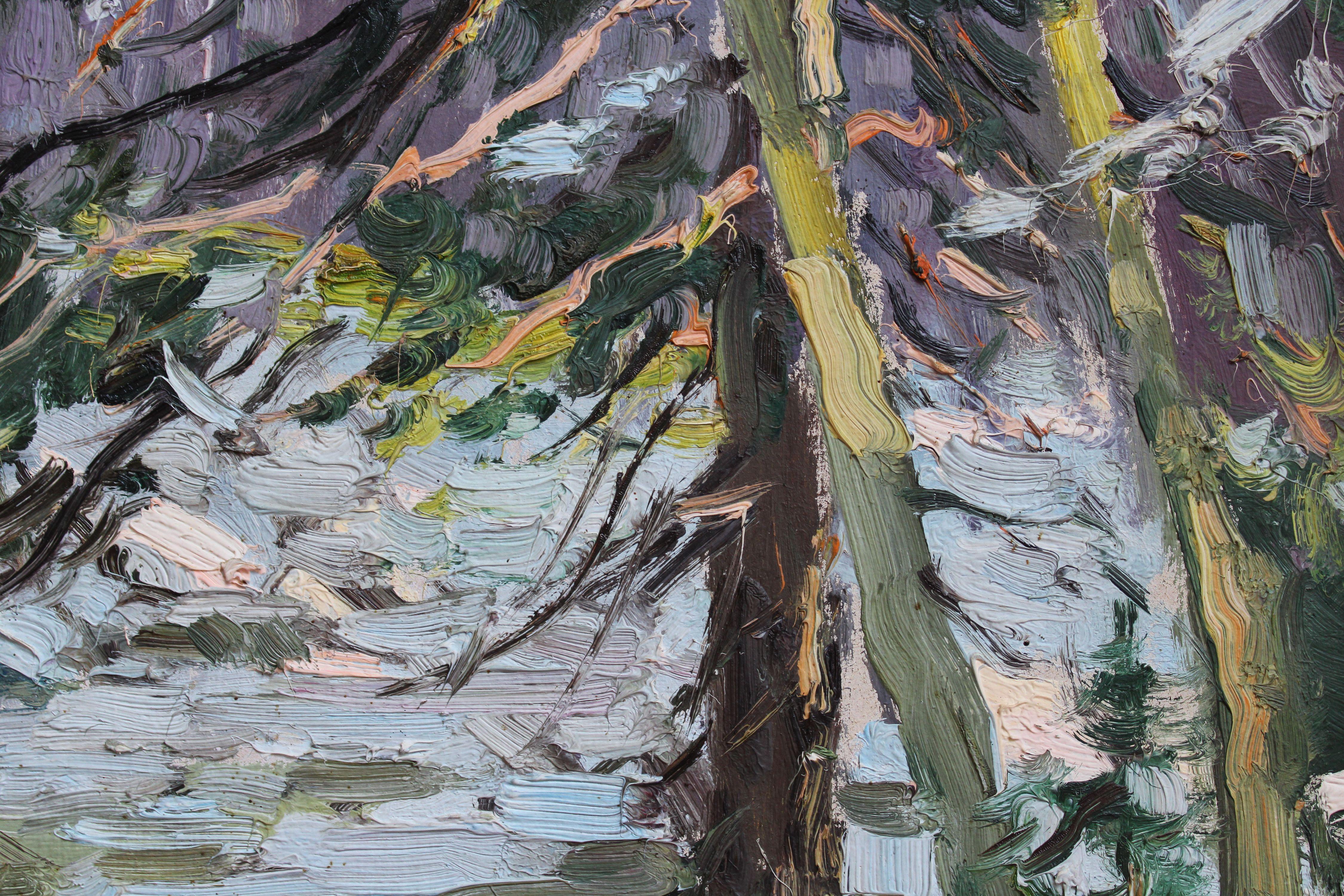 Sole di inizio primavera

1987. olio su cartone, 40x50 cm

Edgar Vinters (1919-2014)

Edgar Vinters lavora con le tecniche dell'olio, dell'acquerello e del monotipo. An He dipinge paesaggi in diverse stagioni e fiori. Nel 1970 i paesaggi urbani