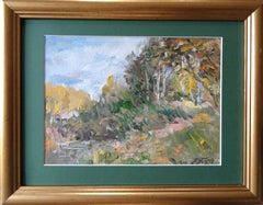 Landscape. 2007. Oil on cardboard, 22x30, 5 cm