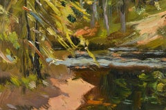 River View. 1992. Carton/huile. 40x49 cm