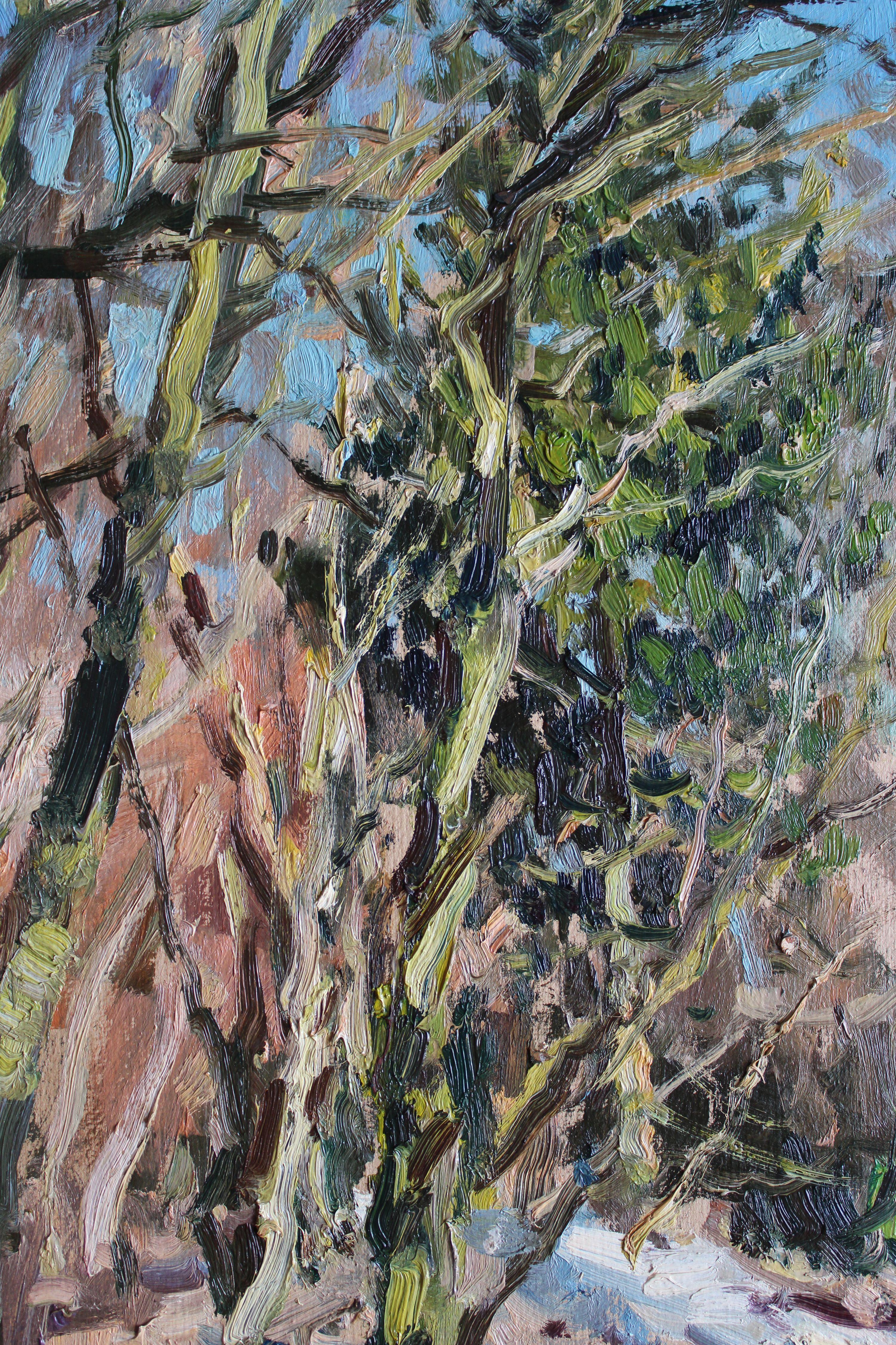 Primavera. 1991. Cartón, óleo, 94,5x70 cm en venta 3