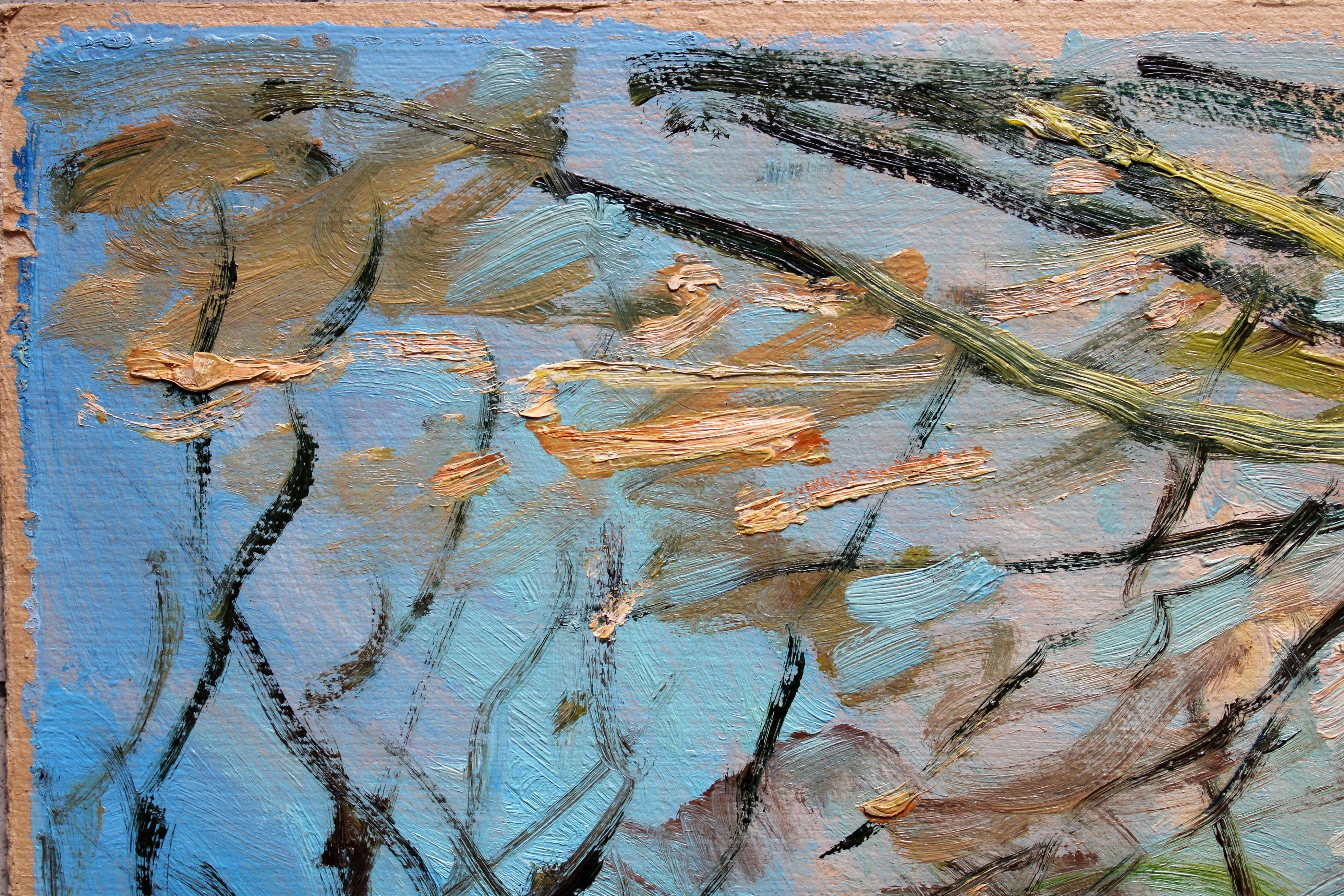 Primavera. 1991. Cartón, óleo, 94,5x70 cm en venta 5