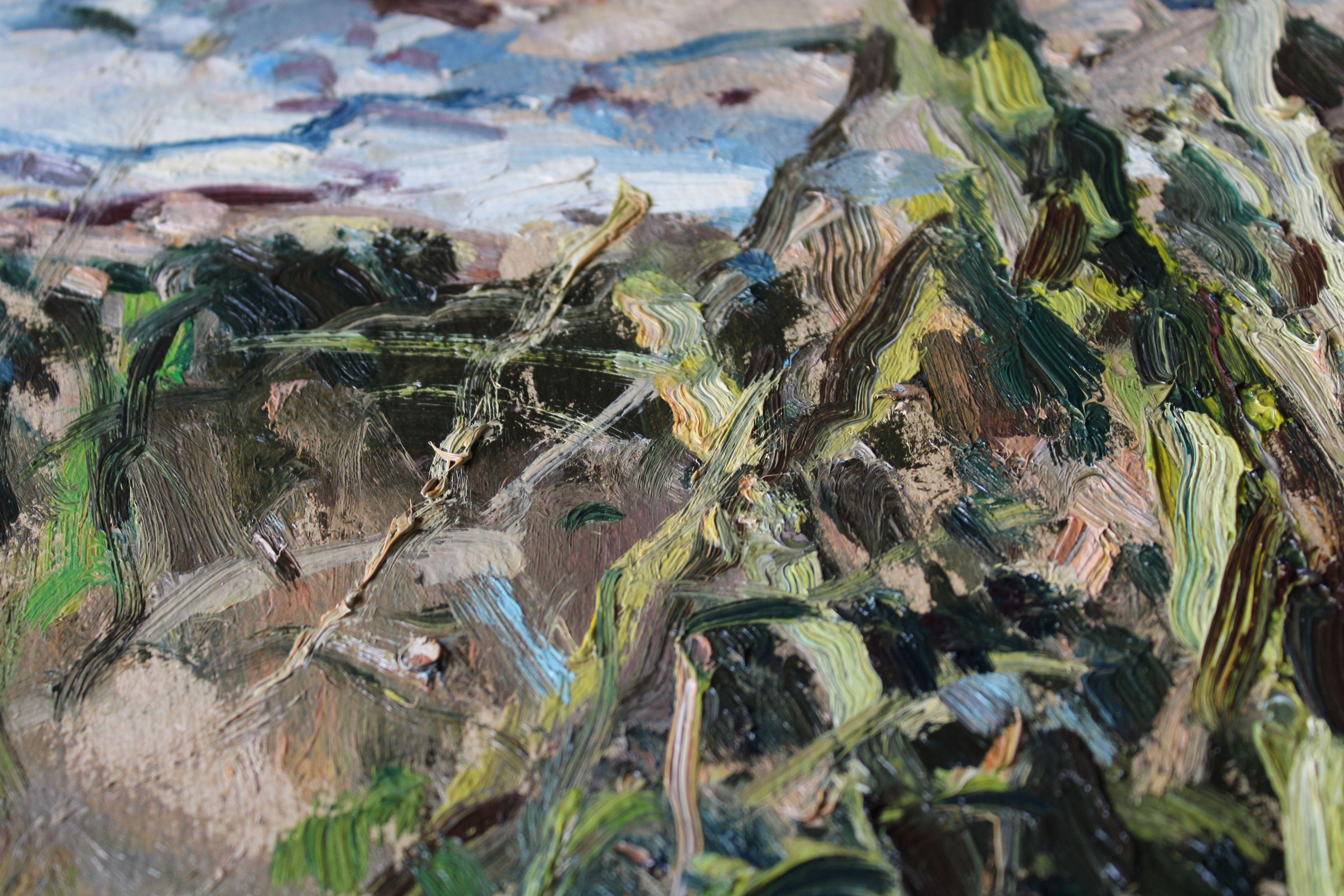 Primavera. 1991. Cartón, óleo, 94,5x70 cm en venta 6