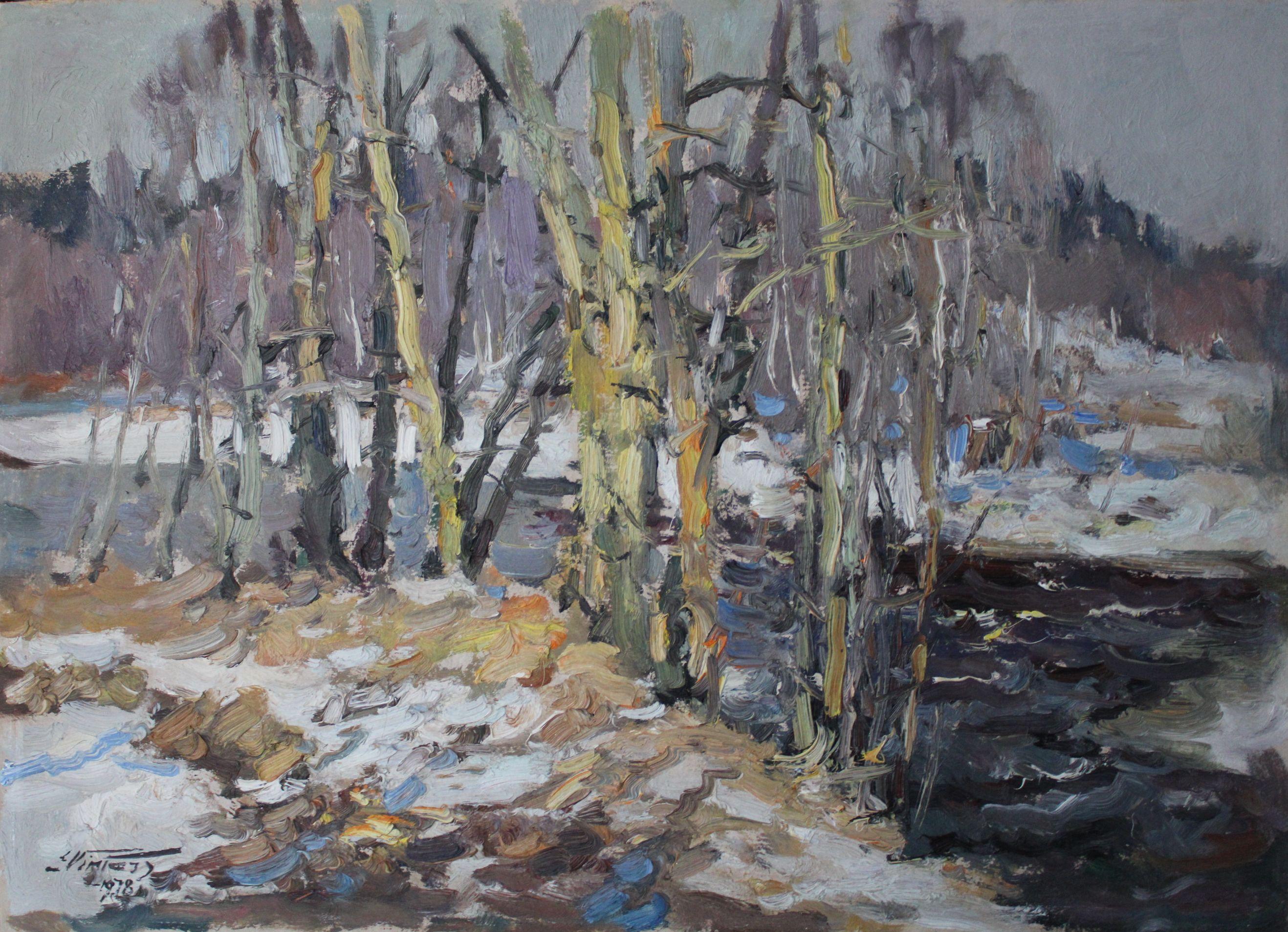 Primavera - Painting Expresionista de Edgars Vinters