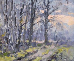 Stato d'animo primaverile  olio/cartone, 42x52 cm