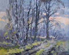 Frühlingsstimmung  Öl/Karton, 42x52 cm
